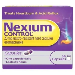 Nexium Control 20mg Gast Res Caps Hard 14caps Ph Only Nexium Control 20mg Gast Res Caps Hard 14caps Ph Only