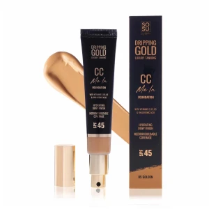 SOSU Dripping Gold Cc Me Foundation- Golden SOSU Dripping Gold Cc Me Foundation- Golden
