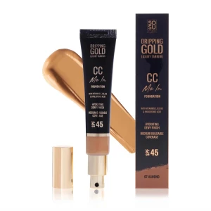 SOSU Dripping Gold Cc Me Foundation- Almond SOSU Dripping Gold Cc Me Foundation- Almond