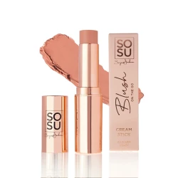 SOSU Cream Stick Glow On The Go 02 Blush Peach