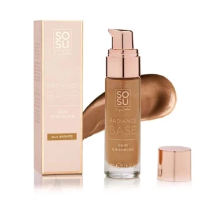 SOSU Radiance Base Skin Enhancer Silk Bronze 18ml