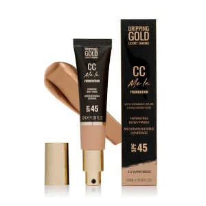 SOSU Dripping Gold Cc Cream Spf Warm Beige 4.5
