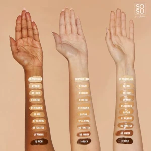 SOSU Dripping Gold Cc Cream Spf Warm Beige 4.5 SOSU Dripping Gold Cc Cream Spf Warm Beige 4.5