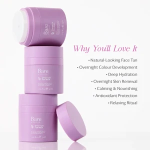 Bare By Vogue Overnight Tanning Mask 50ml Bare By Vogue Overnight Tanning Mask 50ml