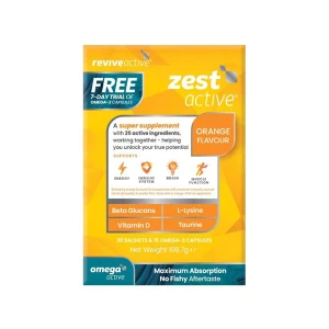 Revive Active Zest Orange Flavour + 7 Day Omega 3 Trial