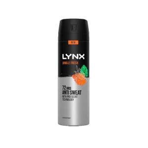 Lynx Jungle Fresh Twin Pack Mens Deodorant Lynx Jungle Fresh Twin Pack Mens Deodorant