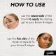 Schwarzkopf Got2b Glued 4 Brows & Edges Tinted Dark Brown Black 16ml Schwarzkopf Got2b Glued 4 Brows & Edges Tinted Dark Brown Black 16ml