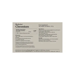 Pharmanord Bioactive Chromium (60 tabs) Pharmanord Bioactive Chromium (60 tabs)