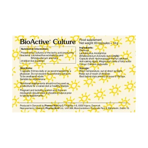 Pharmanord Bioactive Culture (60 tabs) Pharmanord Bioactive Culture (60 tabs)