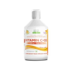 Swedish Nutra Vitamin C & D3 & Zinc 500ml Swedish Nutra Vitamin C & D3 & Zinc 500ml