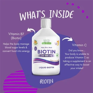 Swedish Nutra Biotin 10000ug 500ml Swedish Nutra Biotin 10000ug 500ml