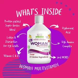 Swedish Nutra Woman Active 50 Plus Multivitamin 500ml