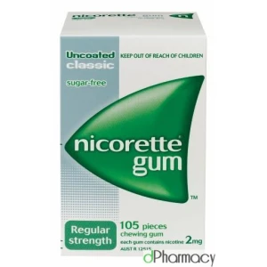 Nicorette 2Mg Nicotine Gum Classic (30)