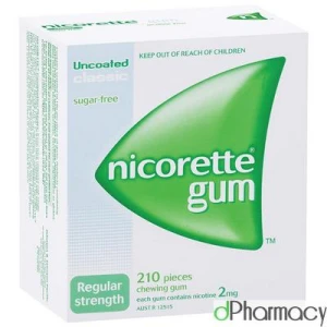 Nicorette 2Mg Nicotine Gum Classic (30)