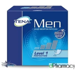 Tena Men Level 1 Secure Absorption Protector Pads (12) Tena Men Level 1 Secure Absorption Protector Pads (12)