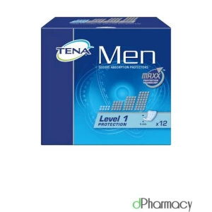 Tena Men Level 1 Secure Absorption Protector Pads (12)