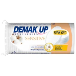 Demak Up Sensitive Oval Cotton Wool Pads (48) Demak Up Sensitive Oval Cotton Wool Pads (48)