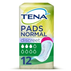 Tena Lady Discreet Normal Pads 12 Pack Tena Lady Discreet Normal Pads 12 Pack