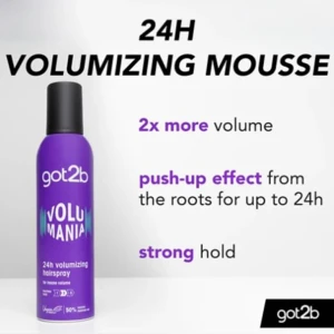 Schwarzkopf Got2b Volumaniac Bodifying Mousse 250Ml Schwarzkopf Got2b Volumaniac Bodifying Mousse 250Ml