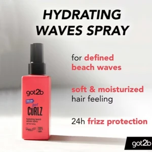 Schwarzkopf Got2b Got Curlz Hydrating Beach Wave Spray 150ml Schwarzkopf Got2b Got Curlz Hydrating Beach Wave Spray 150ml