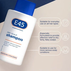 E45 Dry Scalp Shampoo 200ml E45 Dry Scalp Shampoo 200ml