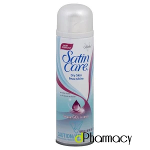 Gillette Satin Care Shaving Gel Dry Skin 200Ml