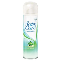 Gillette Satin Care Shave Gel Sensitive 200Ml Gillette Satin Care Shave Gel Sensitive 200Ml