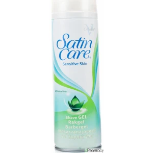 Gillette Satin Care Shave Gel Sensitive 200Ml