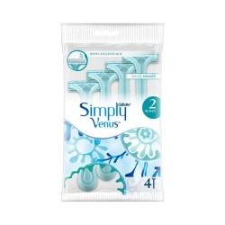 Gillette Simply Venus 2 Blade Disposable Razors (4) Gillette Simply Venus 2 Blade Disposable Razors (4)
