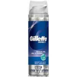 Gillette Series Shave Gel Sensitive Skin 200ml Gillette Series Shave Gel Sensitive Skin 200ml