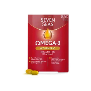 Seven Seas Omega 3 & Tumeric (60)