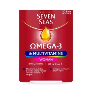 Seven Seas Omega 3 & Multivitamins Woman 30 Day Duo Pack