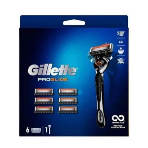 Gillette Proglide Razor + 6 Blades