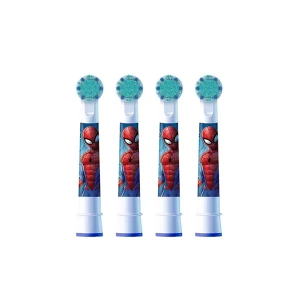 Oral B Kids Spiderman Refill Heads 4 Pack Oral B Kids Spiderman Refill Heads 4 Pack