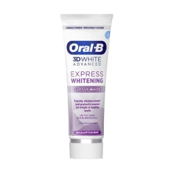 Oral B 3d White Express Whitening Glossy White Toothpaste Eucalyptus Mint Oral B 3d White Express Whitening Glossy White Toothpaste Eucalyptus Mint