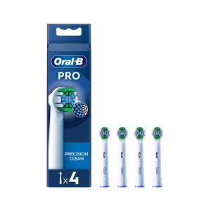 Oral B Precision Clean Refill Heads Four Pack Oral B Precision Clean Refill Heads Four Pack