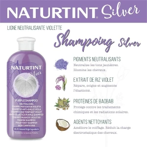 Naturtint Silver Shampoo Neutralising (330 ml) Naturtint Silver Shampoo Neutralising (330 ml)