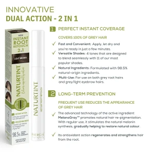 Naturtint Instant Root Retouch 2in1 Light Brown (10 ml) Naturtint Instant Root Retouch 2in1 Light Brown (10 ml)