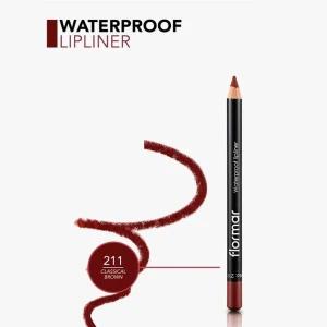 Flormar Waterproof Lipliner Classical Brown 211 Flormar Waterproof Lipliner Classical Brown 211