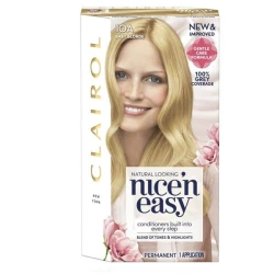 Clairol Nice N Easy Permanent Hair Colour 10A Natural Baby Blonde Clairol Nice N Easy Permanent Hair Colour 10A Natural Baby Blonde