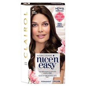 Clairol Nice N Easy Permanent Hair Colour 4 Dark Brown Clairol Nice N Easy Permanent Hair Colour 4 Dark Brown
