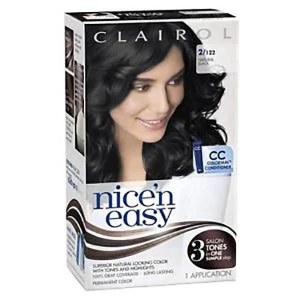 Clairol Nice N Easy Permanent Hair Colour 2 Natural Black Clairol Nice N Easy Permanent Hair Colour 2 Natural Black
