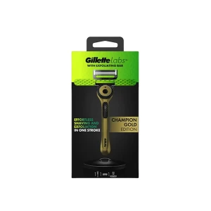 Gillette Labs Exfoliating Razor Gold & Stand Gillette Labs Exfoliating Razor Gold & Stand