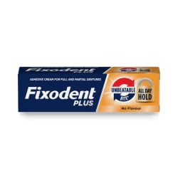 Fixodent Plus Unbeatable Bite Adhesive Cream For Full & Partial Dentures 40ml Fixodent Plus Unbeatable Bite Adhesive Cream For Full & Partial Dentures 40ml
