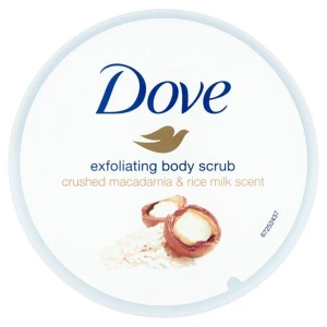 Dove Exfoliating Body Scrub Crushed Macadamia And Rice Milk Dove Exfoliating Body Scrub Crushed Macadamia And Rice Milk