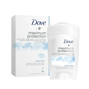 Dove Maximum Protection Original Clean Antiperspirant Deodorant Cream Stick 45ml