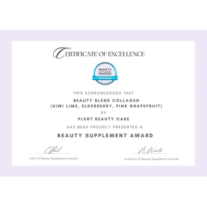 Plent Beauty Blend Collagen Elderberry (265g)