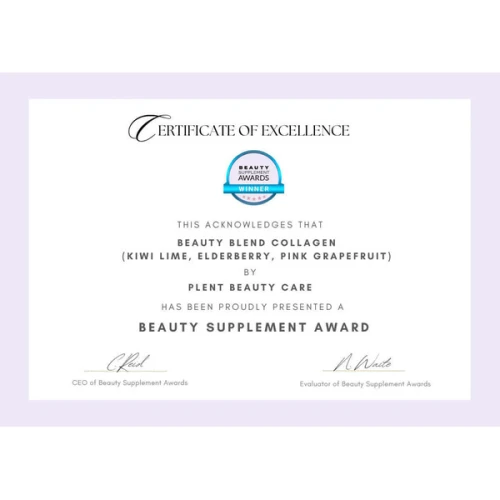 Plent Beauty Blend Collagen Elderberry (265g)