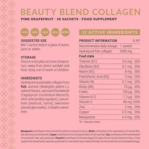 Plent Beauty Blend Collagen Grapefruit 30 Sachet