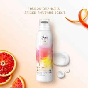 Dove Glow Shower Mousse 200ml
